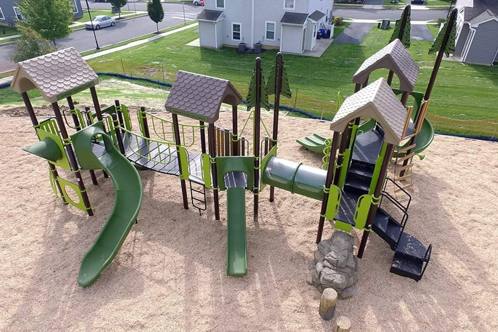 Community Playground Installation by Willow Playworks at Easton Boys & Girls Club, Easton, PA — photo 1