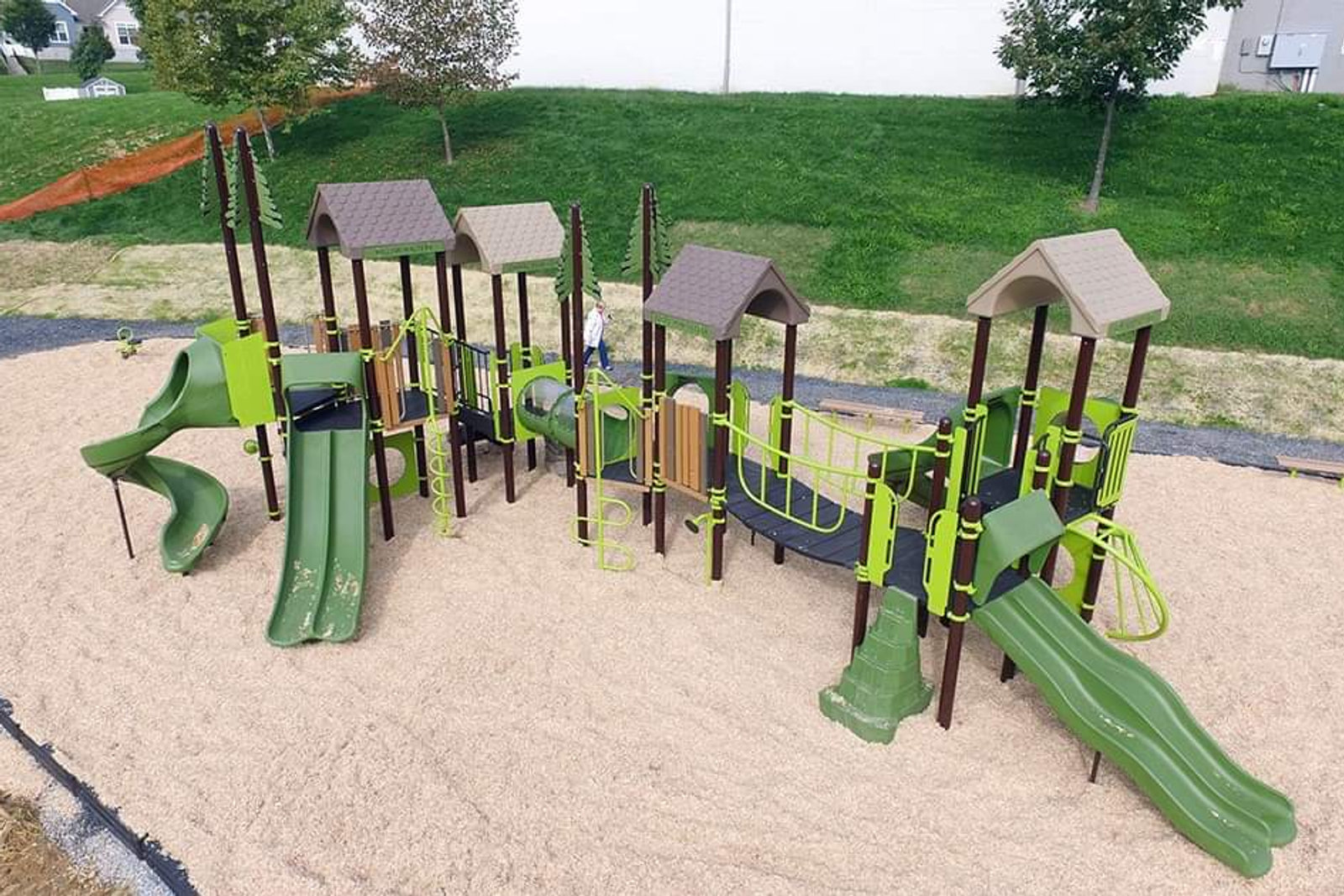 Community Playground Installation by Willow Playworks at Easton Boys & Girls Club, Easton, PA — photo 2