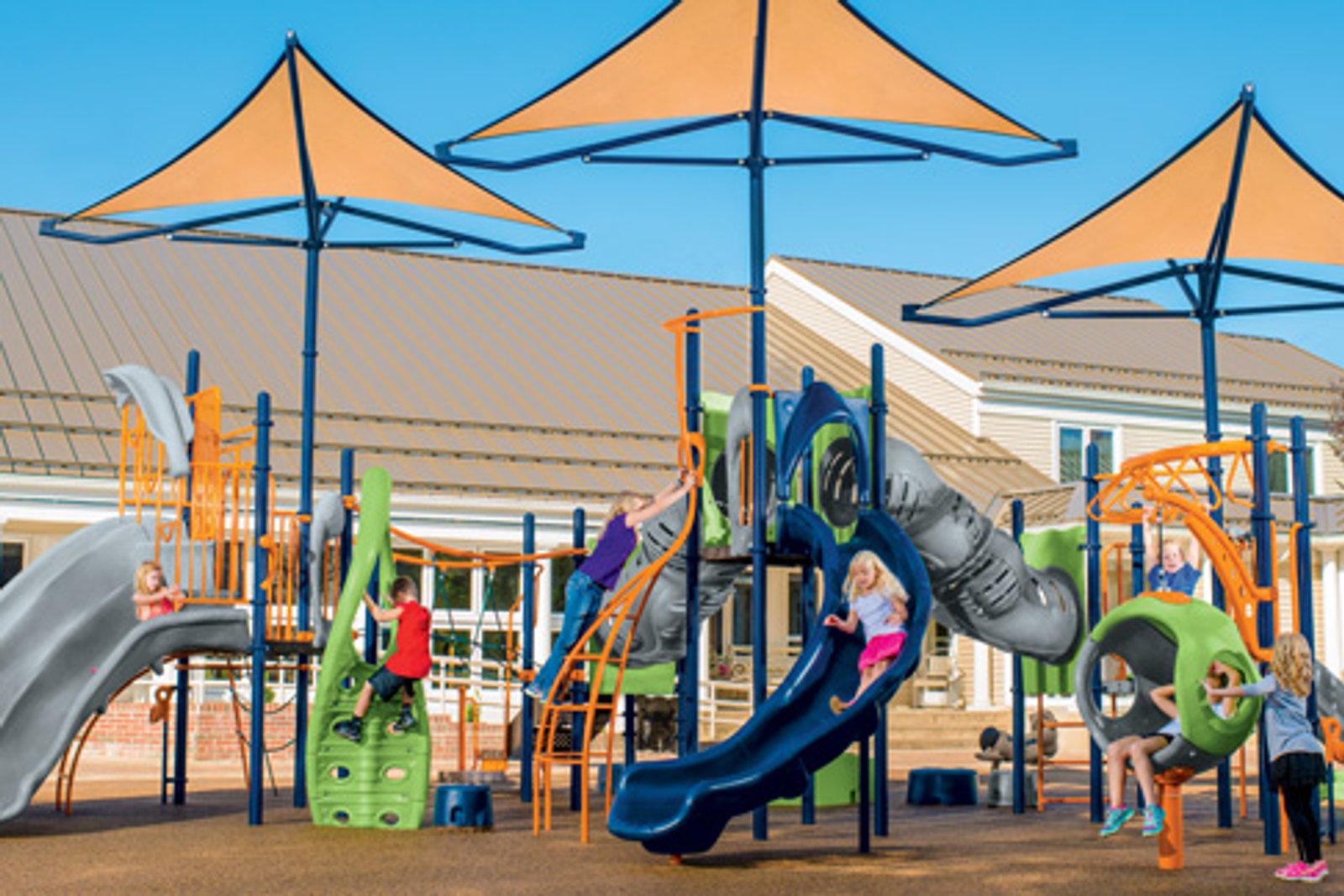 Community Playground Project by Willow Playworks at Ronald McDonald House, Danville, PA — photo 1