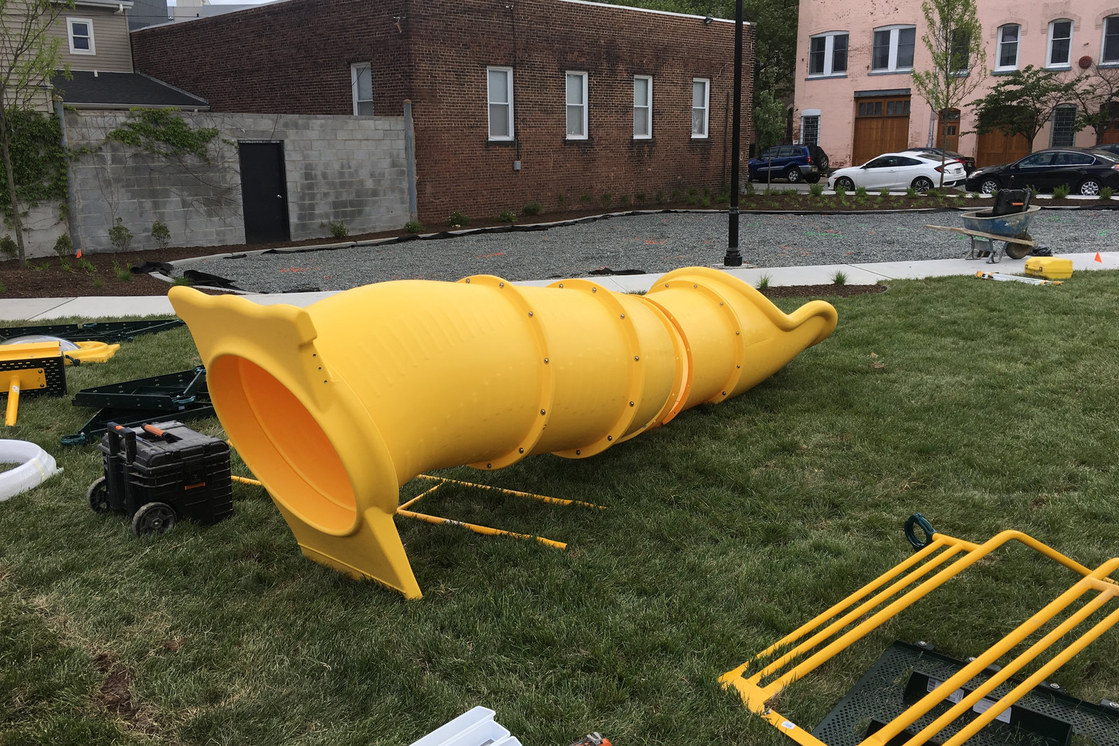 Residential Playground Installation by Willow Playworks at Symphony Hall Condominiums, Newark, NJ — photo 3