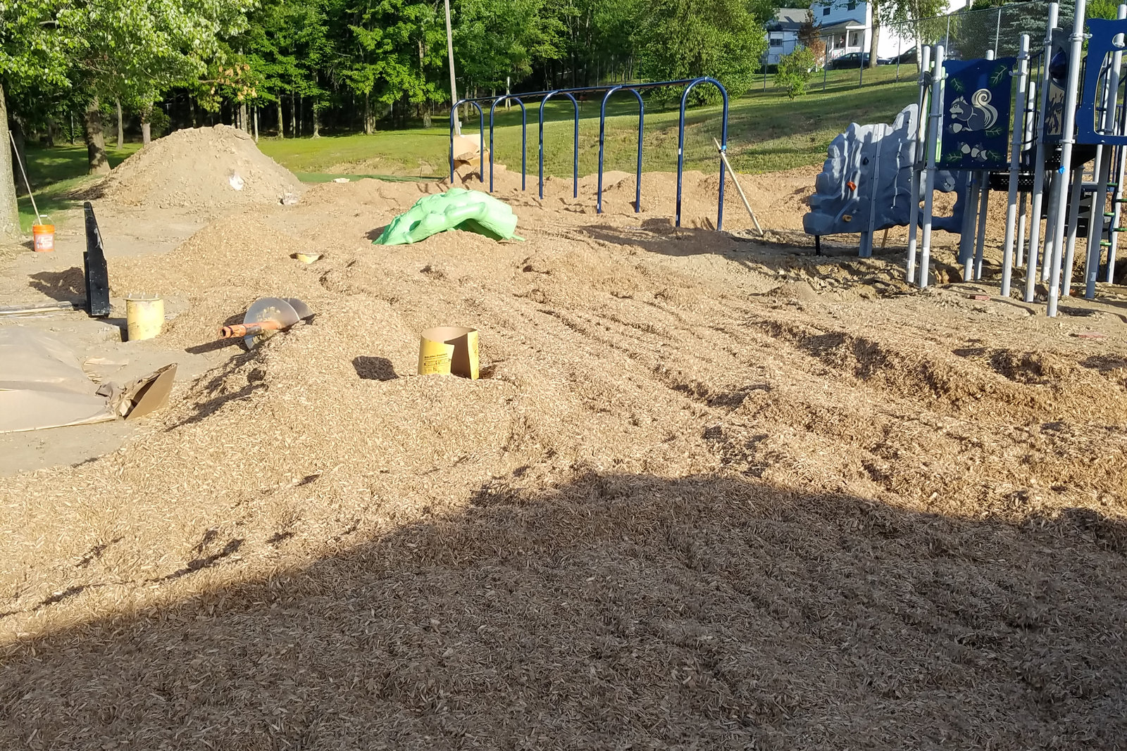 Park Playground Installation by Willow Playworks at Throop Borough Park, Throop, PA — photo 3